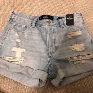 High Rise Boyfriend Shorts